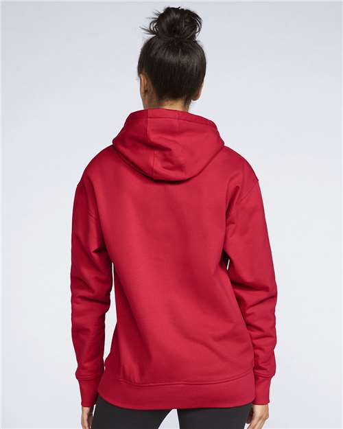 Gildan SF500 Unisex Softstyle? Midweight Hooded Sweatshirt - Back view