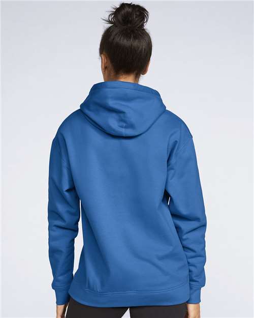 Gildan SF500 Unisex Softstyle? Midweight Hooded Sweatshirt - Back view