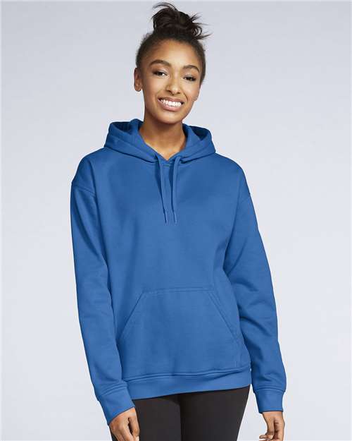 Gildan SF500 Unisex Softstyle? Midweight Hooded Sweatshirt - Front view