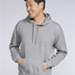 Gildan SF500 Unisex Softstyle? Midweight Hooded Sweatshirt - Front view