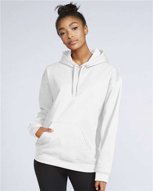 Gildan SF500 Unisex Softstyle? Midweight Hooded Sweatshirt - Front view