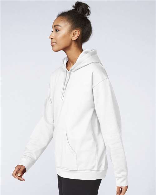 Gildan SF500 Unisex Softstyle? Midweight Hooded Sweatshirt - Side view
