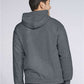Gildan SF500 Unisex Softstyle? Midweight Hooded Sweatshirt - Back view
