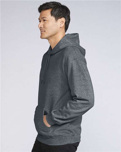 Gildan SF500 Unisex Softstyle? Midweight Hooded Sweatshirt - Side view