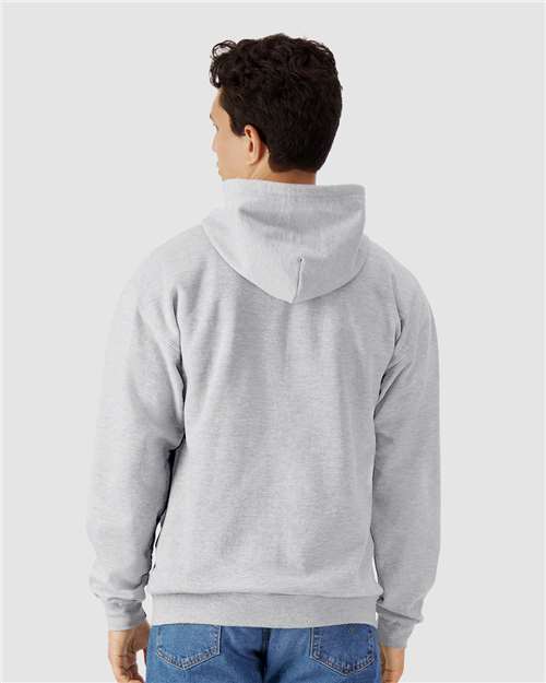 Gildan SF600 Unisex Softstyle? Midweight Full-Zip Hooded Sweatshirt - Back view