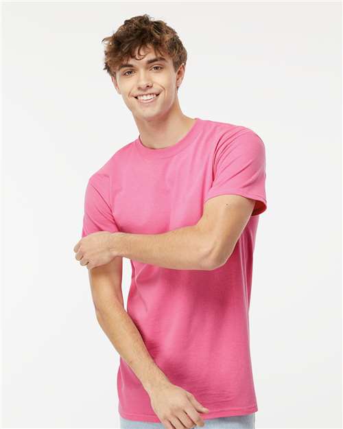 M&O 4800 Men's Gold Soft Touch T-Shirt - Front view