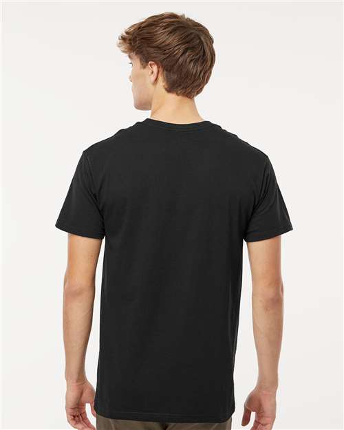 M&O 4800 Men's Gold Soft Touch T-Shirt - Back view