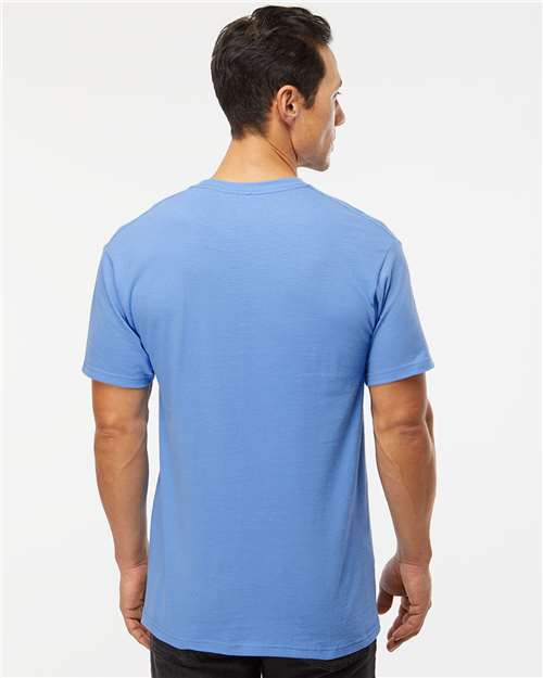 M&O 4800 Men's Gold Soft Touch T-Shirt - Back view