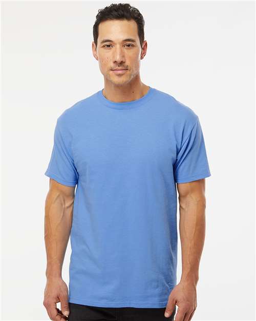 M&O 4800 Men's Gold Soft Touch T-Shirt - Front view