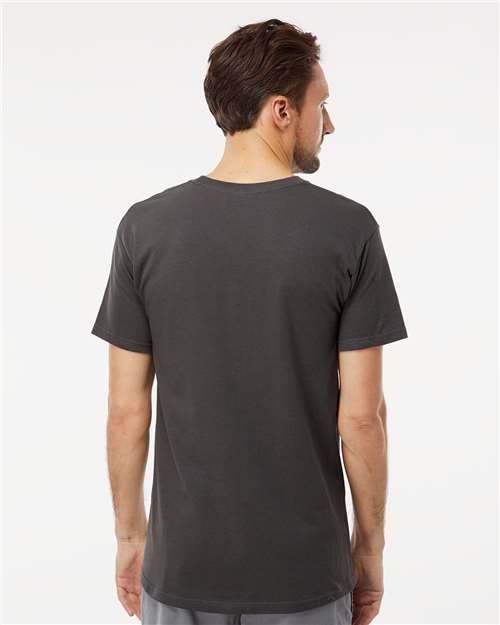 M&O 4800 Men's Gold Soft Touch T-Shirt - Back view