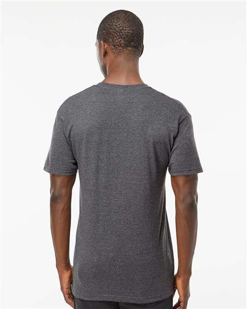 M&O 4800 Men's Gold Soft Touch T-Shirt - Back view