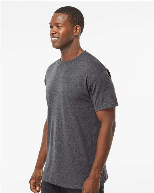 M&O 4800 Men's Gold Soft Touch T-Shirt - Side view