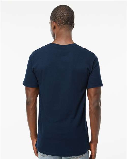 M&O 4800 Men's Gold Soft Touch T-Shirt - Back view