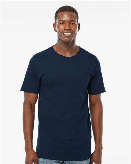 M&O 4800 Men's Gold Soft Touch T-Shirt - Front view