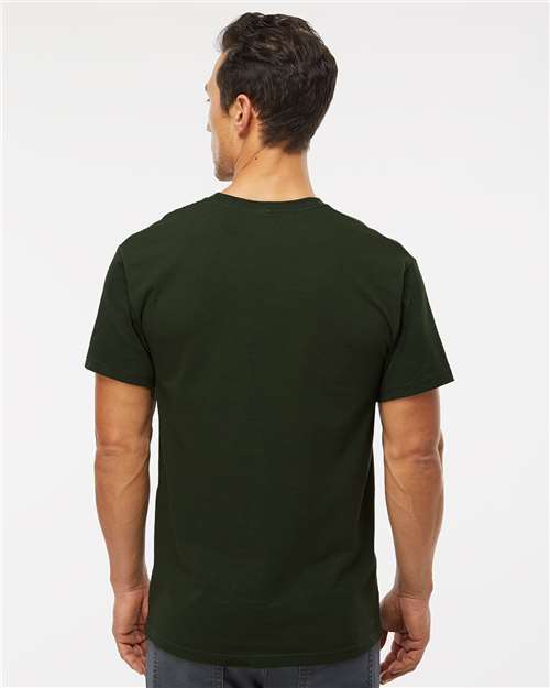 M&O 4800 Men's Gold Soft Touch T-Shirt - Back view