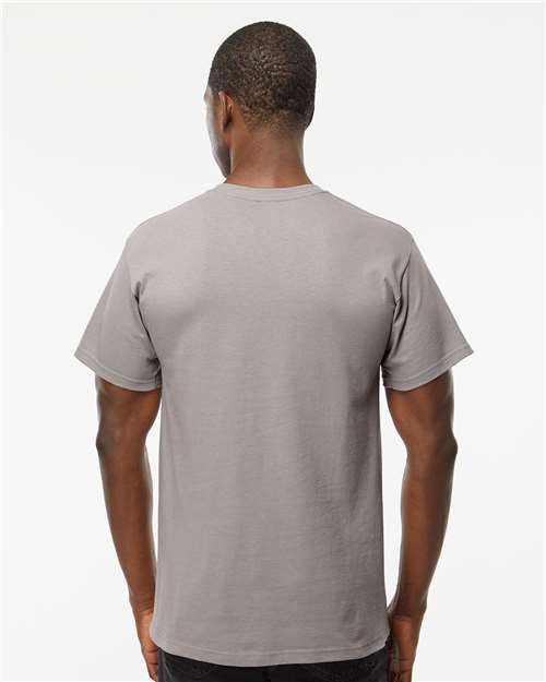 M&O 4800 Men's Gold Soft Touch T-Shirt - Back view