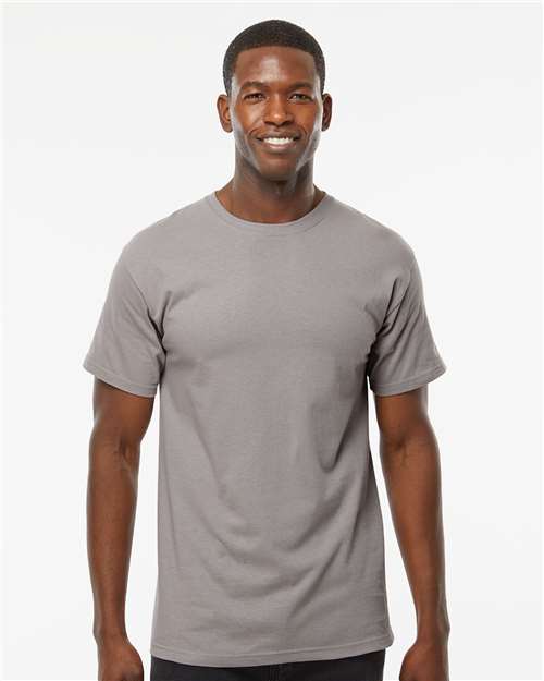 M&O 4800 Men's Gold Soft Touch T-Shirt - Front view