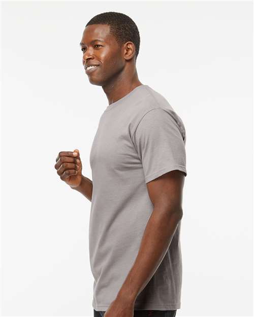 M&O 4800 Men's Gold Soft Touch T-Shirt - Side view