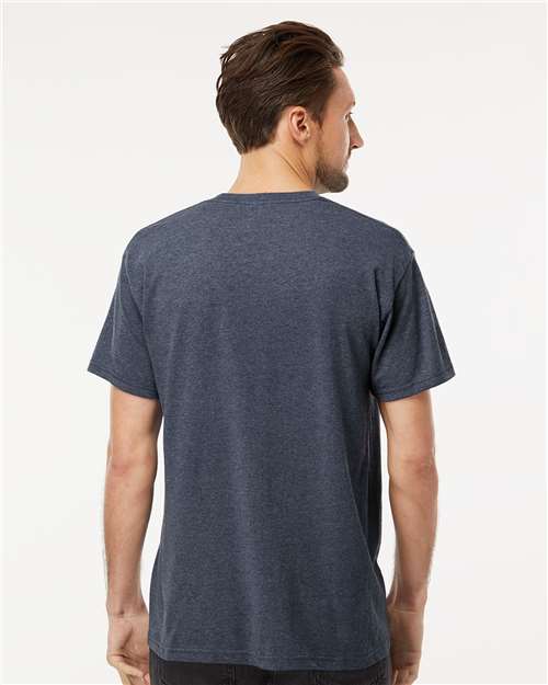 M&O 4800 Men's Gold Soft Touch T-Shirt - Back view