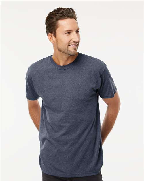 M&O 4800 Men's Gold Soft Touch T-Shirt - Front view