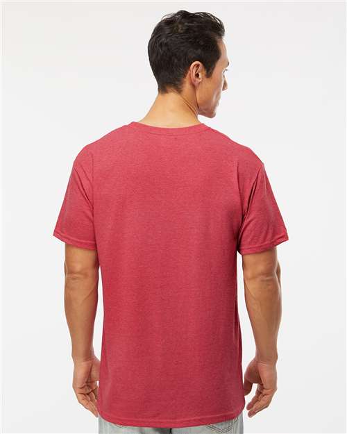 M&O 4800 Men's Gold Soft Touch T-Shirt - Back view