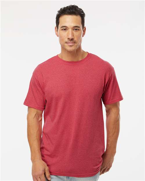 M&O 4800 Men's Gold Soft Touch T-Shirt - Front view