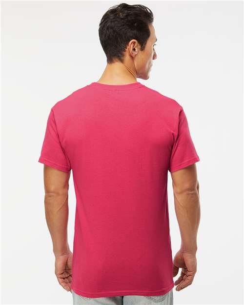 M&O 4800 Men's Gold Soft Touch T-Shirt - Back view