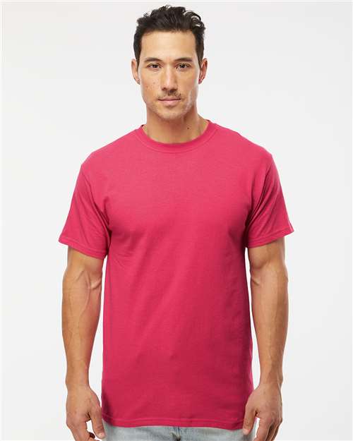 M&O 4800 Men's Gold Soft Touch T-Shirt - Front view