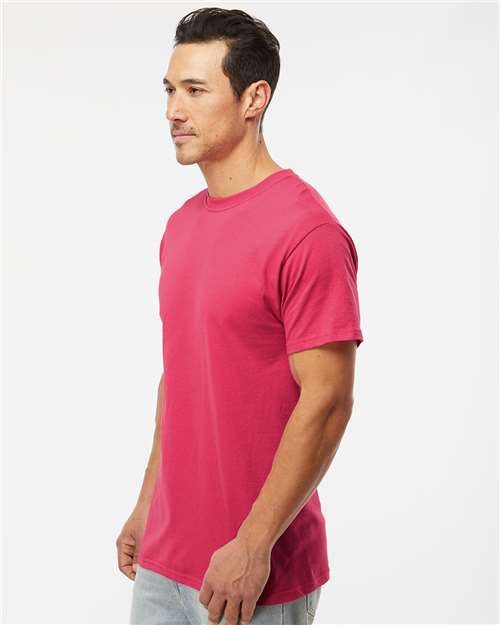 M&O 4800 Men's Gold Soft Touch T-Shirt - Side view