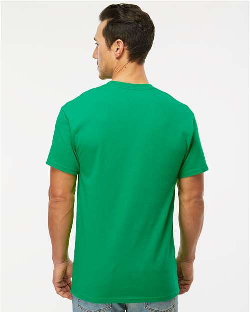 M&O 4800 Men's Gold Soft Touch T-Shirt - Back view