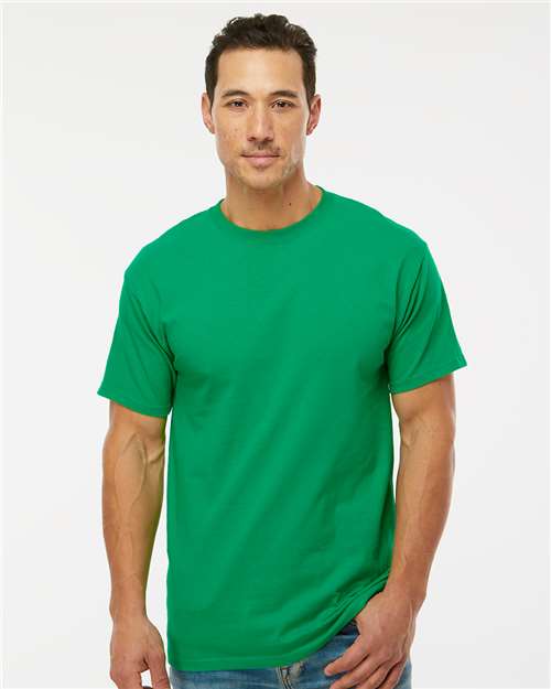 M&O 4800 Men's Gold Soft Touch T-Shirt - Front view