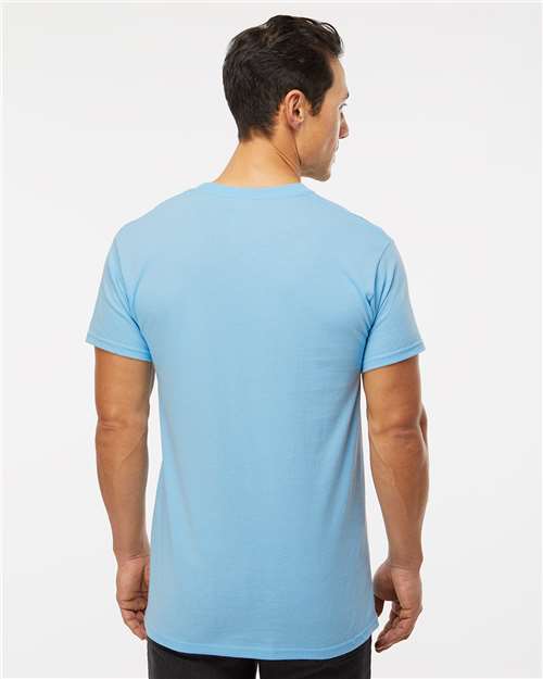 M&O 4800 Men's Gold Soft Touch T-Shirt - Back view
