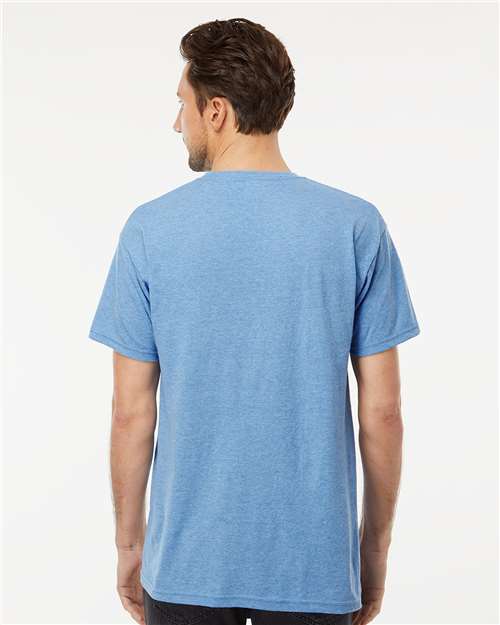 M&O 4800 Men's Gold Soft Touch T-Shirt - Back view