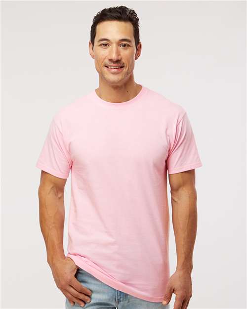 M&O 4800 Men's Gold Soft Touch T-Shirt - Front view