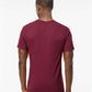 M&O 4800 Men's Gold Soft Touch T-Shirt - Back view