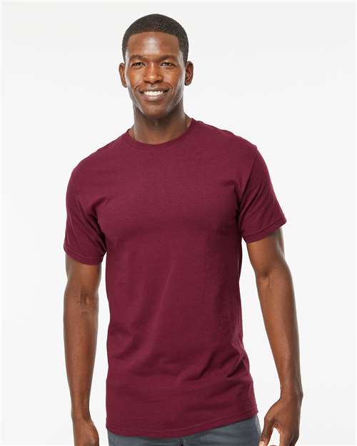 M&O 4800 Men's Gold Soft Touch T-Shirt - Front view
