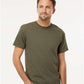 M&O 4800 Men's Gold Soft Touch T-Shirt - Front view