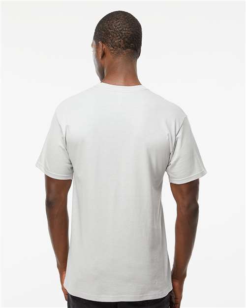 M&O 4800 Men's Gold Soft Touch T-Shirt - Back view