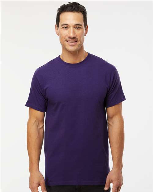M&O 4800 Men's Gold Soft Touch T-Shirt - Front view