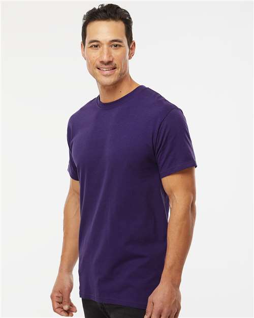 M&O 4800 Men's Gold Soft Touch T-Shirt - Side view