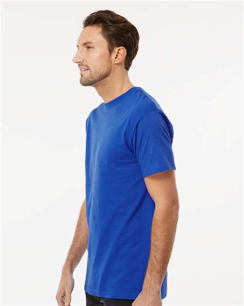 M&O 4800 Men's Gold Soft Touch T-Shirt - Side view