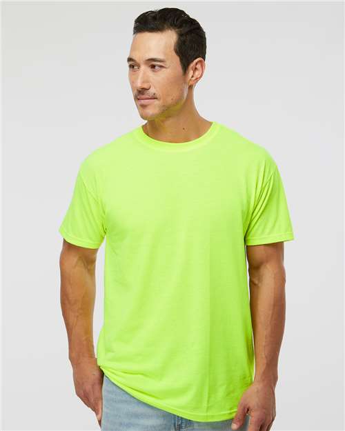 M&O 4800 Men's Gold Soft Touch T-Shirt - Front view