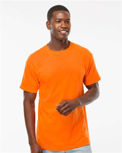 M&O 4800 Men's Gold Soft Touch T-Shirt - Front view