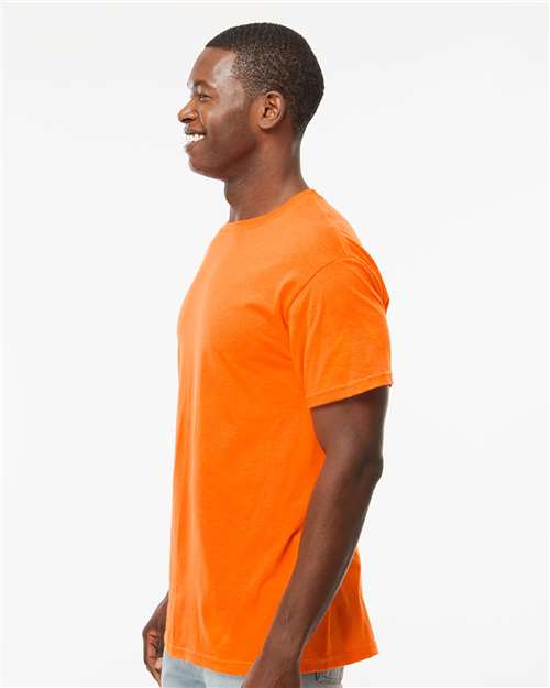M&O 4800 Men's Gold Soft Touch T-Shirt - Side view