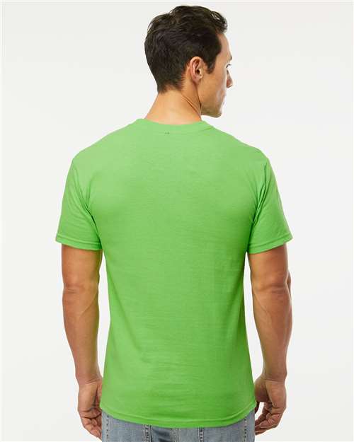 M&O 4800 Men's Gold Soft Touch T-Shirt - Back view