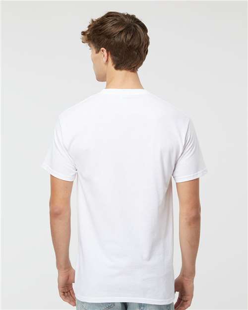 M&O 4800 Men's Gold Soft Touch T-Shirt - Back view