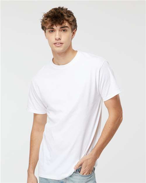 M&O 4800 Men's Gold Soft Touch T-Shirt - Front view