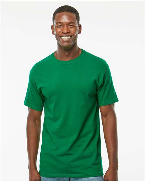 M&O 4800 Men's Gold Soft Touch T-Shirt - Front view