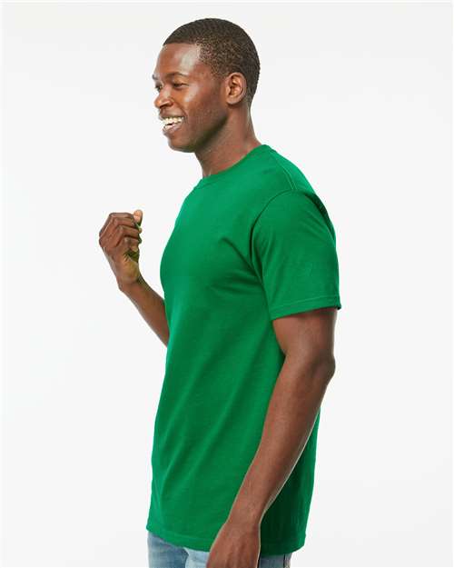 M&O 4800 Men's Gold Soft Touch T-Shirt - Side view