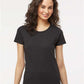 M&O 4810 Women's Gold Soft Touch T-Shirt - Front view